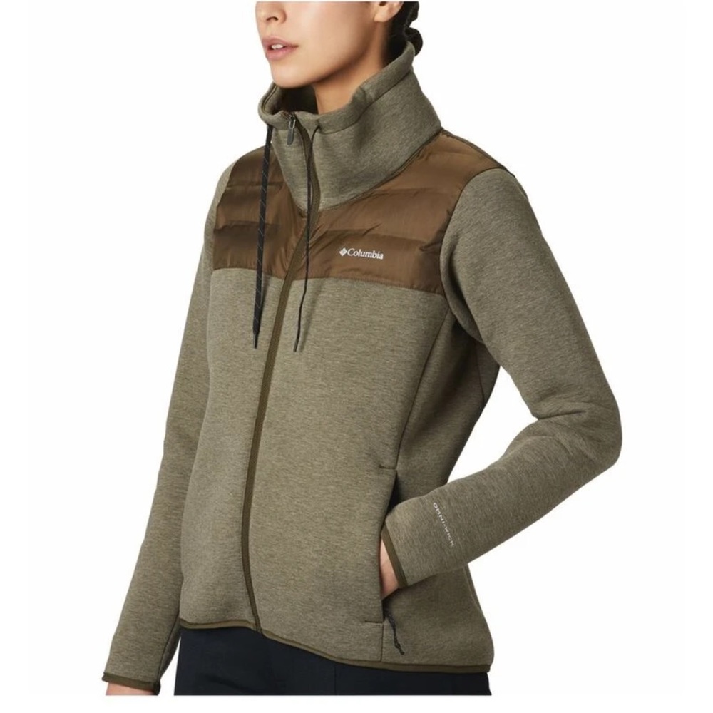 Columbia Womens Northern
Comfort Hybrid Jacket Olive green